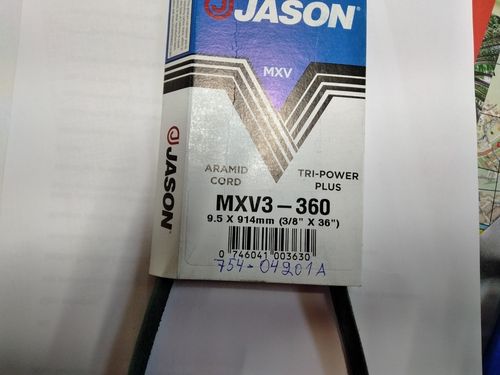 MXV3-360 hihna     3/8"x36"  (754-04201a )